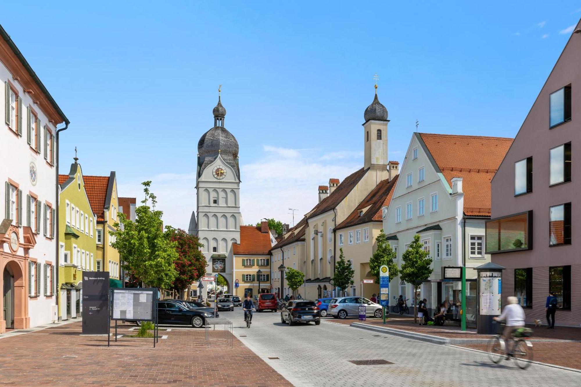 Helloflats - Luxus-Penthouse - Balkon - Parking - Zentrum - Therme - Naehe Flughafen Muc Erding Dış mekan fotoğraf