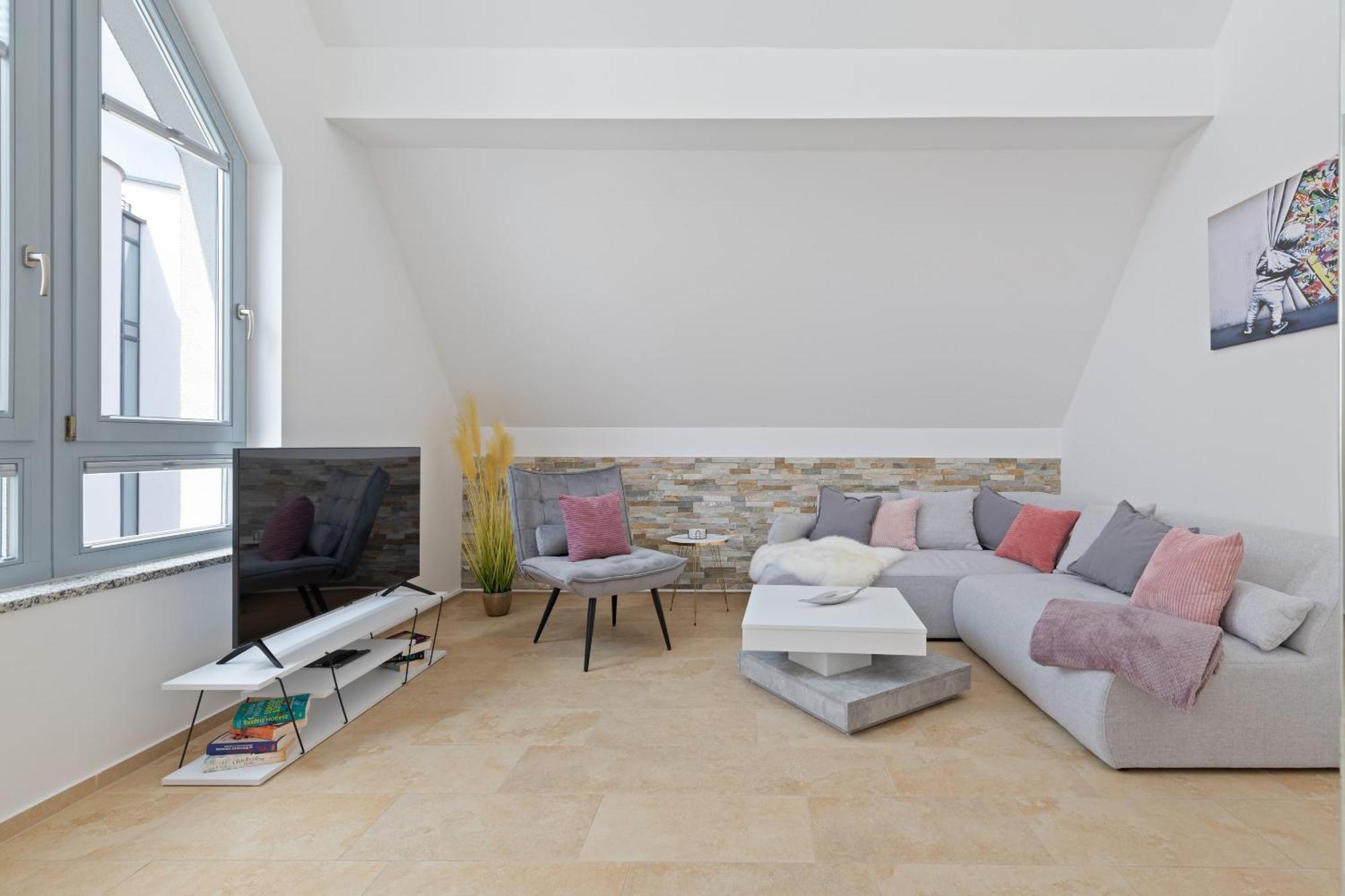 Helloflats - Luxus-Penthouse - Balkon - Parking - Zentrum - Therme - Naehe Flughafen Muc Erding Dış mekan fotoğraf